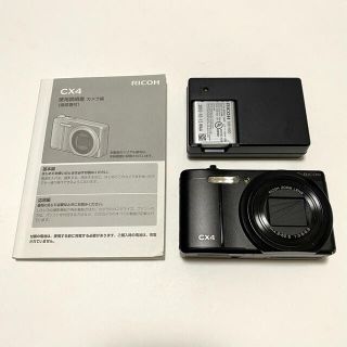 リコー(RICOH)のRICOH リコー CX CX4 BLACK(コンパクトデジタルカメラ)