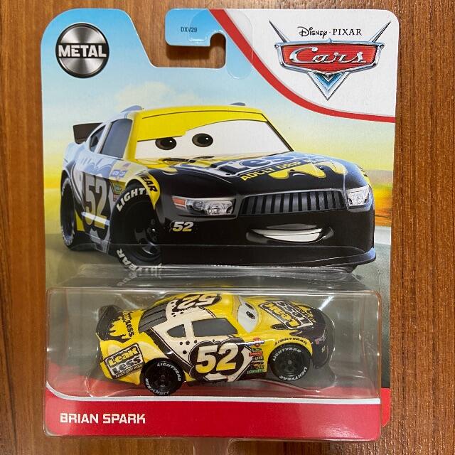 カーズ マテル BRIAN SPARK レースカー ディズニー ミニカーの通販 by
