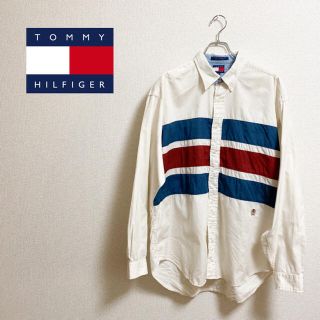 トミーヒルフィガー(TOMMY HILFIGER)のトミーヒルフィガー TOMMY HILFIGER ロングスリーブシャツ(シャツ)