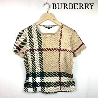 バーバリー(BURBERRY)のBurberry バーバリー  定番チェック Tシャツ(Tシャツ(半袖/袖なし))