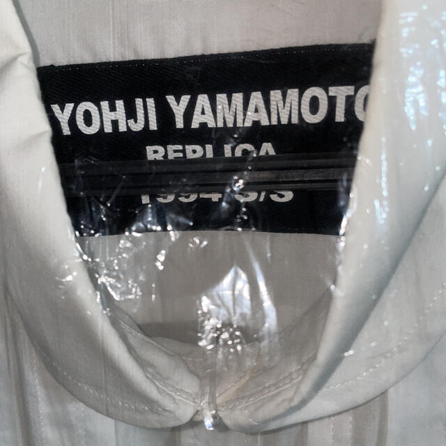 Yohji Yamamoto(ヨウジヤマモト)のyohjiyamamoto replicaタックシャツ(ロングシャツ)白/モード メンズのトップス(シャツ)の商品写真