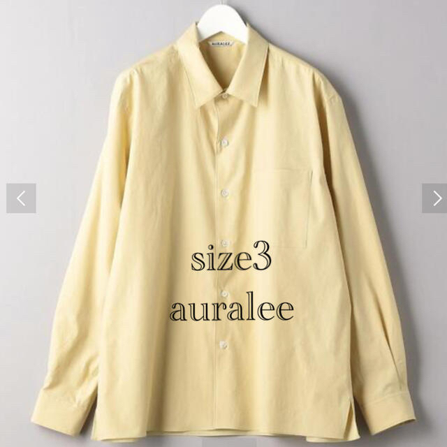 ＜AURALEE（オーラリー）＞ フィンクス ボックス シャツ メンズのトップス(シャツ)の商品写真