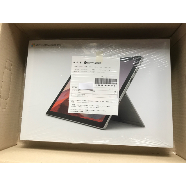 Microsoft(マイクロソフト)のゆず様専 Surface Pro7 i5/8GB/128GB VDV-00014 スマホ/家電/カメラのPC/タブレット(タブレット)の商品写真