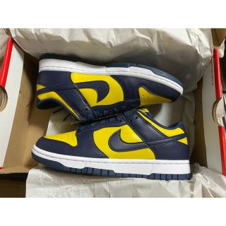 ナイキ(NIKE)のNIKE DUNK LOW RETRO Michigan 24 ミシガン 未使用(スニーカー)