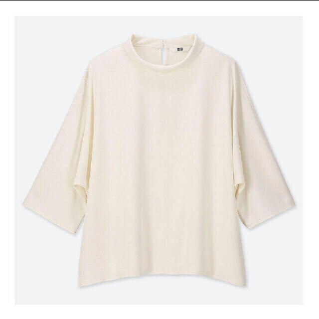 UNIQLO(ユニクロ)のユニクロドレープブラウス レディースのトップス(シャツ/ブラウス(長袖/七分))の商品写真