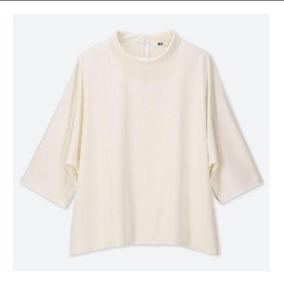 ユニクロ(UNIQLO)のユニクロドレープブラウス(シャツ/ブラウス(長袖/七分))