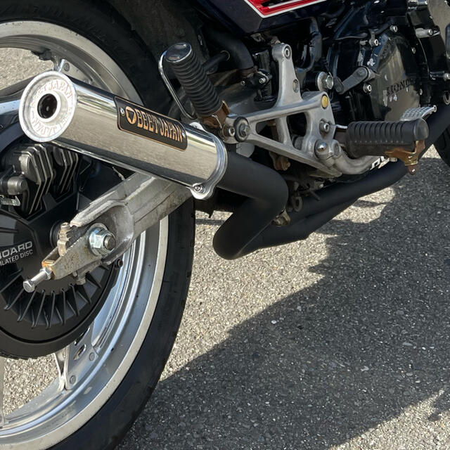 CBX400F 木山スペシャル BEETマフラー バックファイヤー | wellsprings