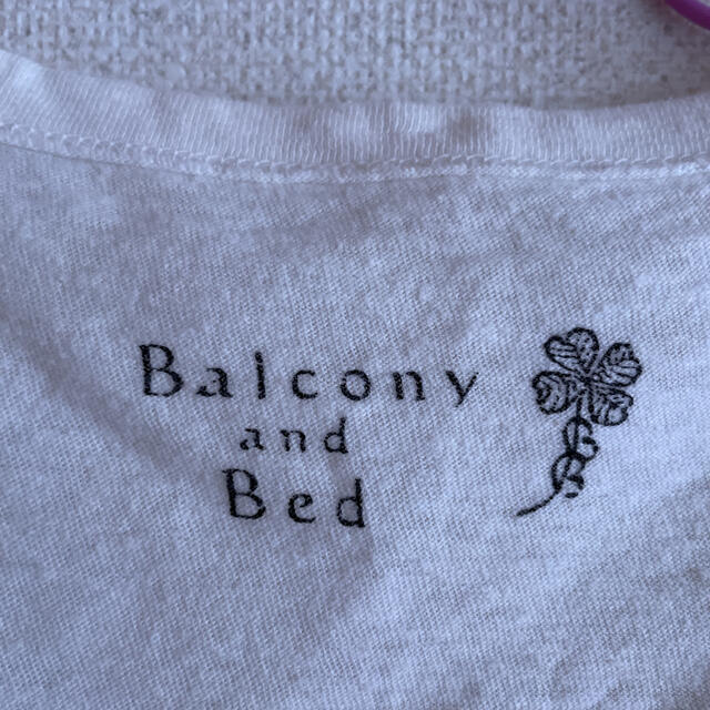 Balcony and Bed(バルコニーアンドベット)のバルコニーアンドベット☆刺繍Tシャツ レディースのトップス(Tシャツ(半袖/袖なし))の商品写真