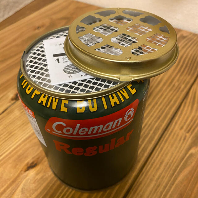 Coleman ガス缶リメイク 蚊取り線香ホルダー