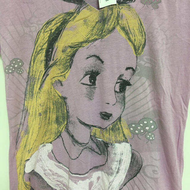 Disney(ディズニー)のUSA ディズニーランド アリス Tシャツ レディースのトップス(Tシャツ(半袖/袖なし))の商品写真