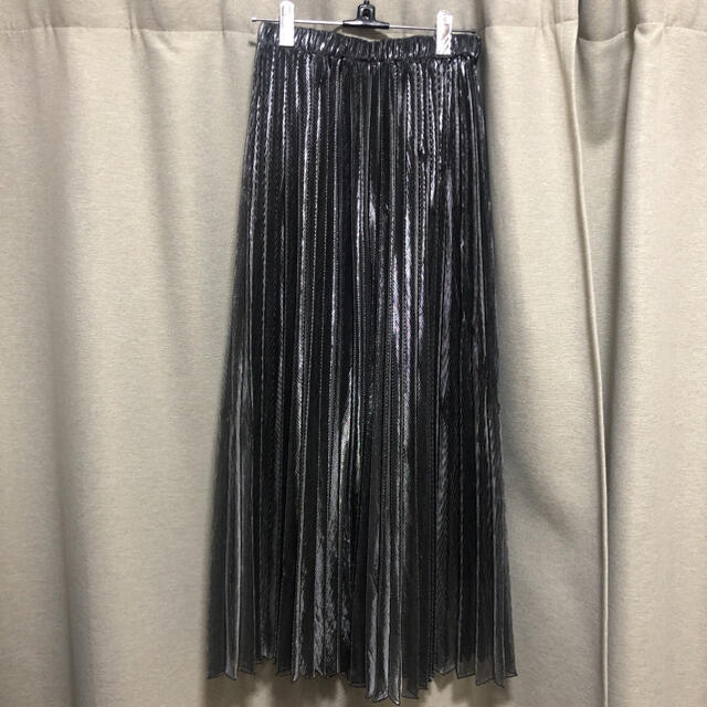 JEANASIS(ジーナシス)のシアーシャイニープリーツスカート　jeanasis  レディースのスカート(ロングスカート)の商品写真