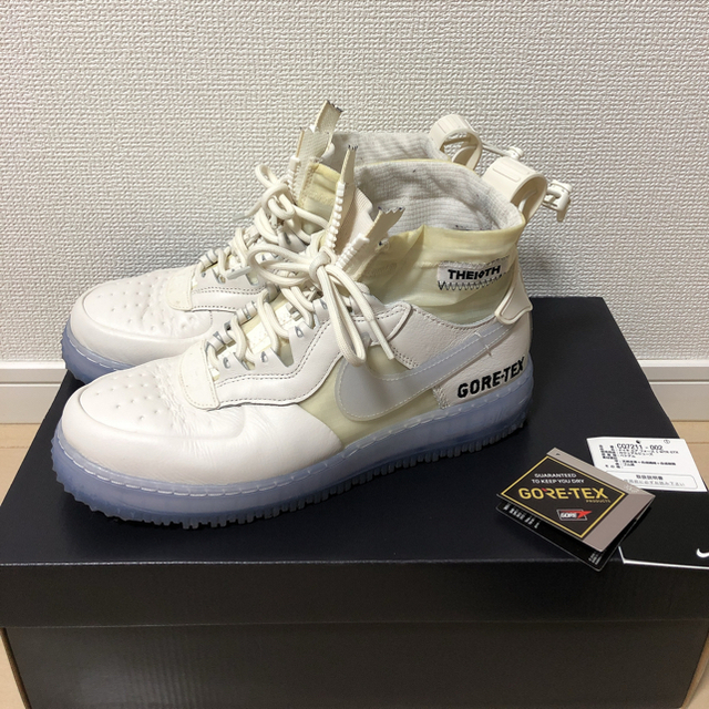 メンズAirForce1 Gore-tex High Phantom White