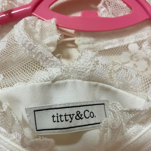 titty&co(ティティアンドコー)のtitty&Co. レーストップス レディースのトップス(シャツ/ブラウス(長袖/七分))の商品写真