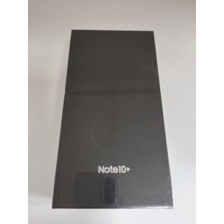 サムスン(SAMSUNG)の【専用】サムスン　galaxy　Note10+ ブラック N975U1(スマートフォン本体)