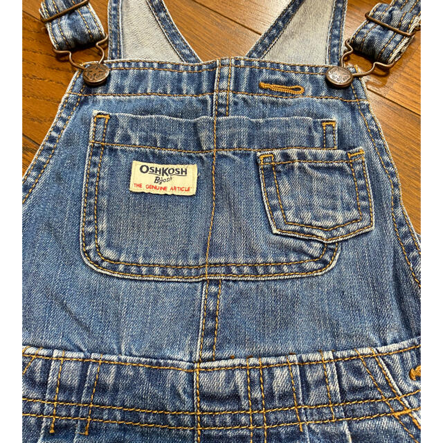 OshKosh(オシュコシュ)のOSHKOSHジャンパースカート キッズ/ベビー/マタニティのキッズ服女の子用(90cm~)(ワンピース)の商品写真