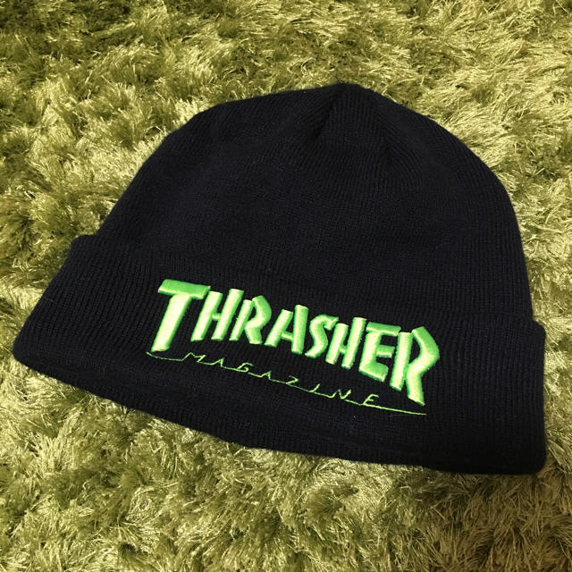 THRASHER(スラッシャー)のTHRASHERビーニー⭐️ニットワッチ⭐️ニット帽⭐️ユニセックス メンズの帽子(ニット帽/ビーニー)の商品写真