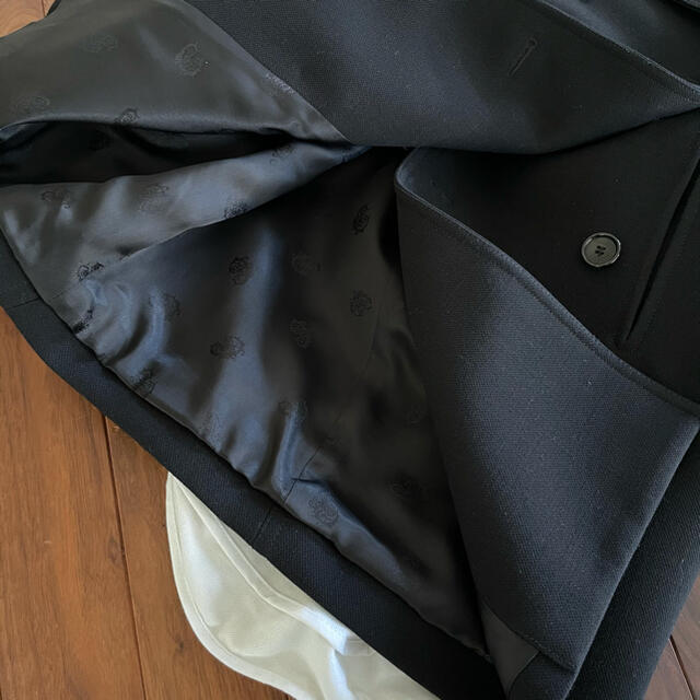 Chloe(クロエ)のChloe クロエ コート Pコート ダブル ブラック 黒【タグ付き】 レディースのジャケット/アウター(ピーコート)の商品写真