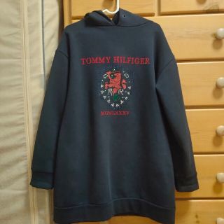 トミーヒルフィガー(TOMMY HILFIGER)のトミーヒルフィガー パーカーワンピ(パーカー)