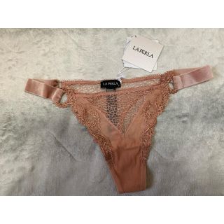 ラペルラ(LA PERLA)のLA PERLA ラペルラ　タンガ　IT2サイズ　タグ付き新品(ショーツ)