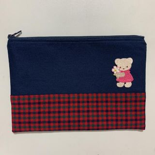 ファミリア(familiar)のファミリア　ポーチ　ハンドメイド(ポーチ)