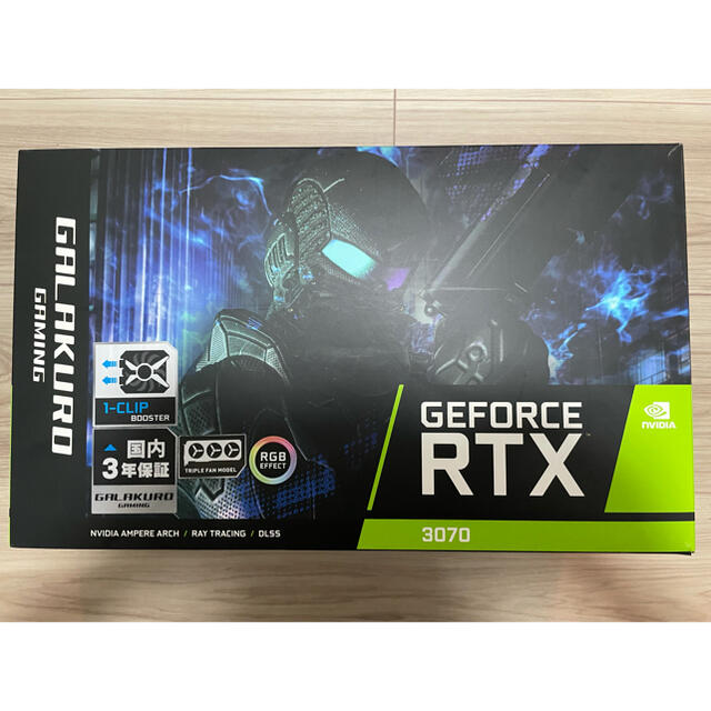 デスクトップ型PCRTX3070 GeForce 玄人志向　GALAX