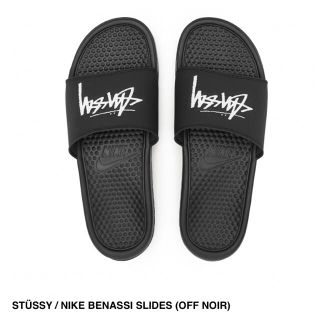 ステューシー(STUSSY)のSTÜSSY / NIKE BENASSI SLIDES(サンダル)