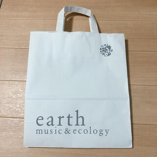 アースミュージックアンドエコロジー(earth music & ecology)のアースミュージックアンドエコロジー　紙袋(ショップ袋)