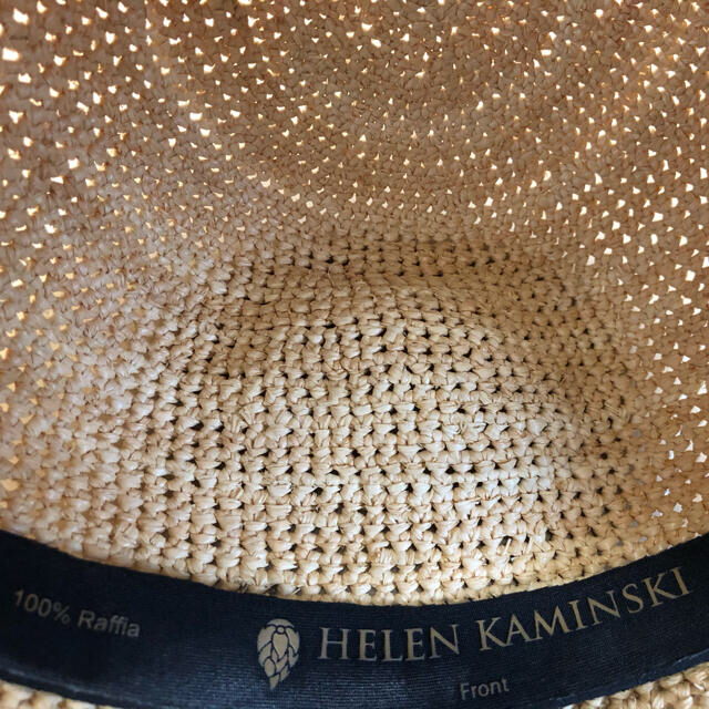 HELEN KAMINSKI(ヘレンカミンスキー)の専用です。麦わら帽子 ストローハット　ヘレンカミンスキー　専用ベルト付 レディースの帽子(麦わら帽子/ストローハット)の商品写真