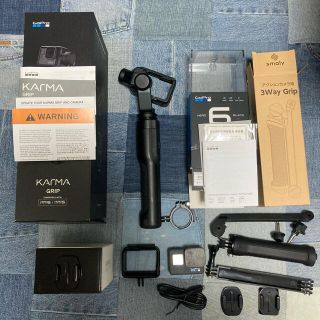 ゴープロ(GoPro)のgopro hero 6 karma grip ゴープロ　カルマグリップ(ビデオカメラ)