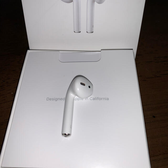 極美品】AirPods 第二世代 左耳 正規品 - ヘッドフォン/イヤフォン