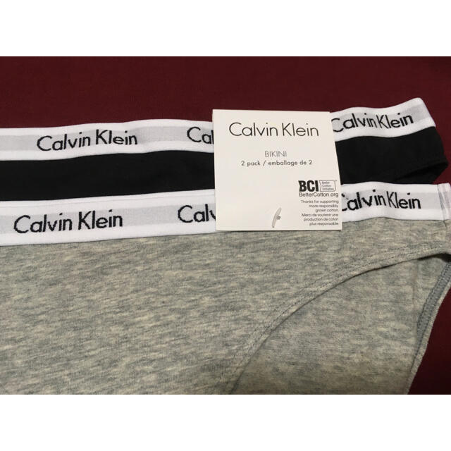 Calvin Klein(カルバンクライン)の新品　S 定番カルバンクライン ショーツ  二枚セット レディースの下着/アンダーウェア(ショーツ)の商品写真