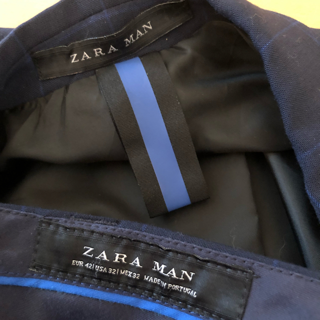 ZARA(ザラ)のZARA ザラ　セットアップスーツ　数回着用 メンズのスーツ(セットアップ)の商品写真