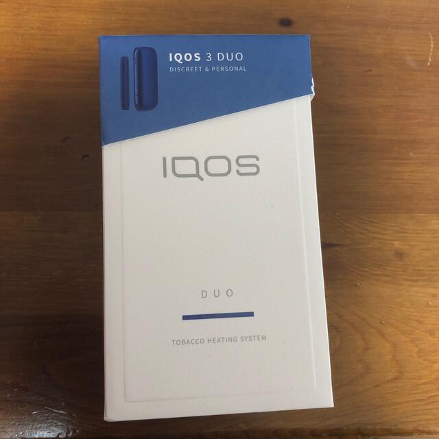 IQOS(アイコス)のiQOS3 DUO ステラーブルー メンズのファッション小物(タバコグッズ)の商品写真