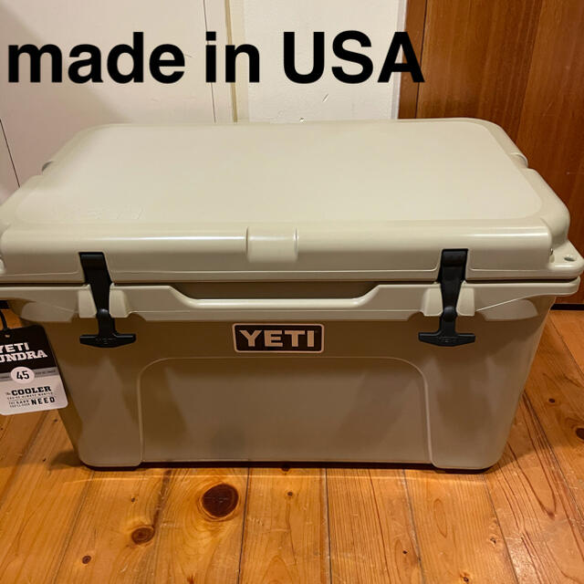 USA製　YETI 45 タンドラ　新品　クーラーボックス　USA製　タンカラー