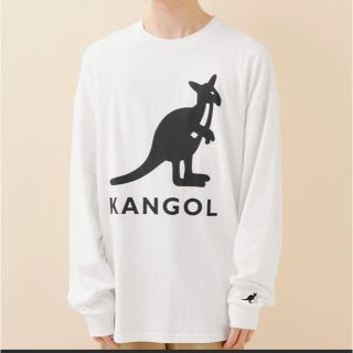 カンゴール(KANGOL)のKANGOL カンゴール ビッグシルエットプリント長袖Tee(Tシャツ/カットソー(七分/長袖))