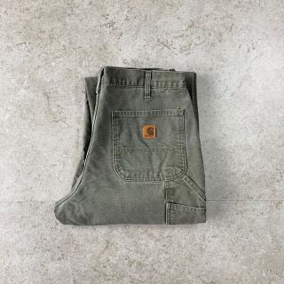 カーハート(carhartt)のセット購入Carhartt ペインターパンツ カーキー 34×32 着画あり(ペインターパンツ)