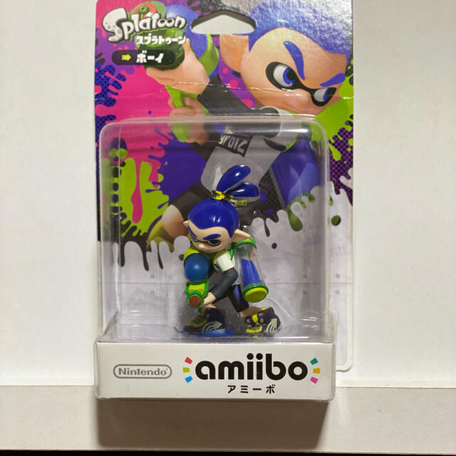 任天堂(ニンテンドウ)のamiibo ボーイ(スプラトゥーンシリーズ)未開封 エンタメ/ホビーのゲームソフト/ゲーム機本体(家庭用ゲームソフト)の商品写真