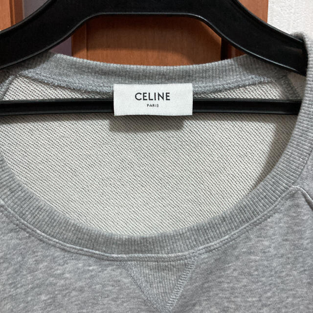 celine(セリーヌ)の新品CELINE  パリバブルロゴ　スウェット メンズのトップス(スウェット)の商品写真