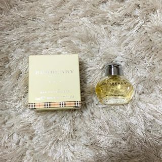 バーバリー(BURBERRY)のバーバリーライト　オード　トワレ　5ml  新品未使用(香水(女性用))