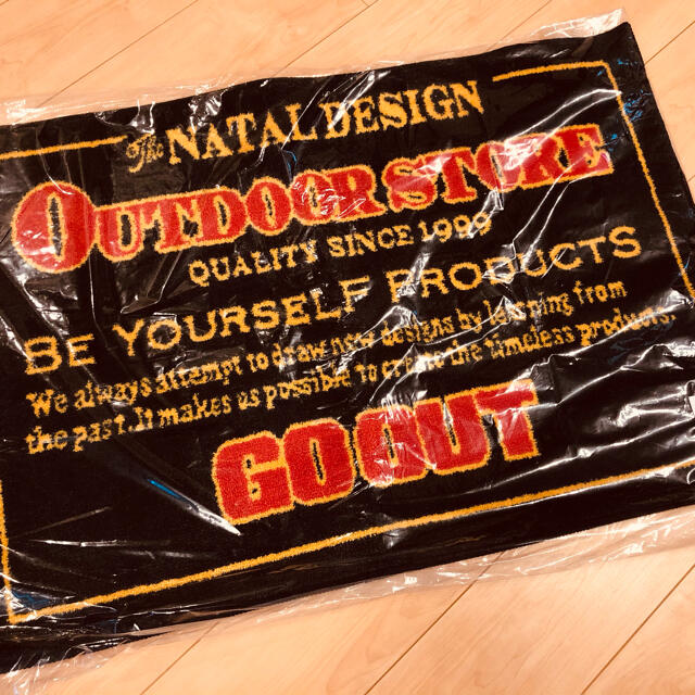 NATAL DESIGN×GO OUT ウエルカムマット