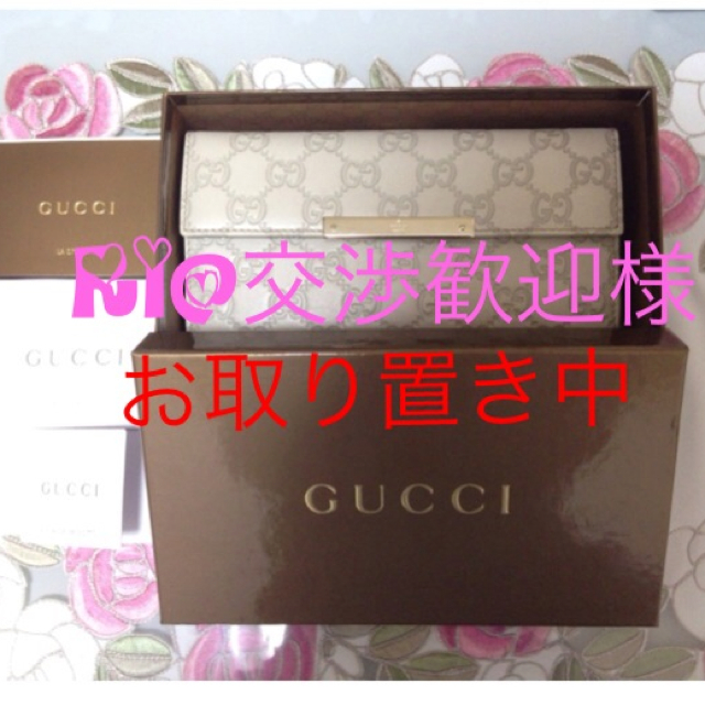 GUCCI - Gucci♡新品未使用長財布グッチシマ