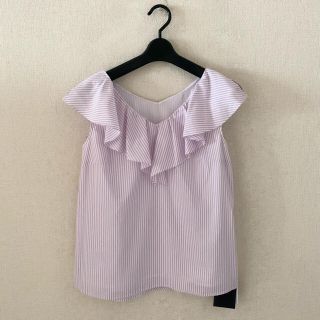 ジャスグリッティー(JUSGLITTY)のジャスグリッティ♡新品♡ストライプシャツ(シャツ/ブラウス(半袖/袖なし))