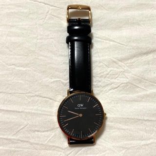 ダニエルウェリントン(Daniel Wellington)のDaniel Wellington 35cm gold×black(腕時計)