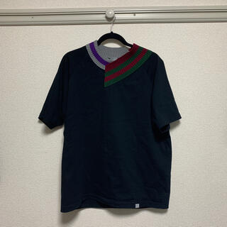 カラー(kolor)の【kolor】21ss kinit docking t-shirt (Tシャツ/カットソー(半袖/袖なし))