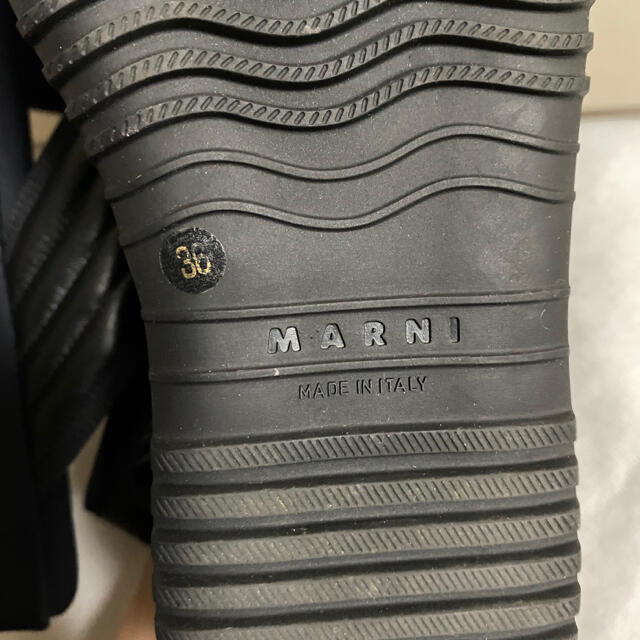 Marni(マルニ)のマルニ　サンダル　厚底　黒 レディースの靴/シューズ(サンダル)の商品写真