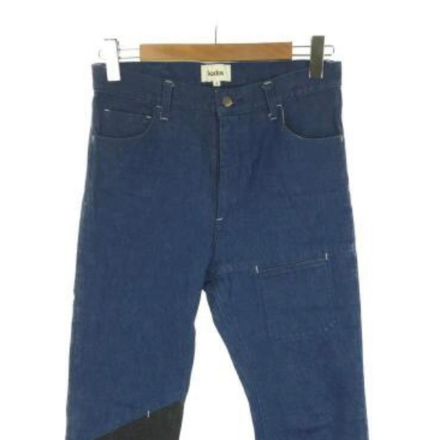 kudos 18AW 2 tone denim pants