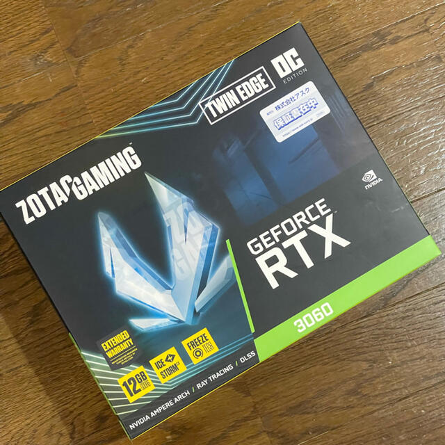 新品未開封品 ZOTAC GAMING GeForce RTX 3060
