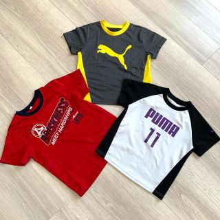 プーマ(PUMA)のKIZS 男の子 スポーツウェアTシャツ3枚セット(Tシャツ/カットソー)