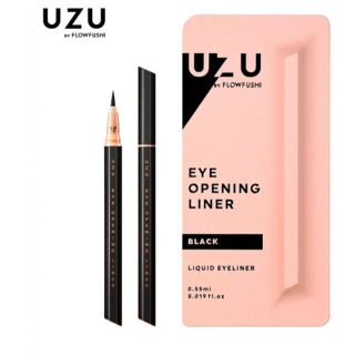 フローフシ(FLOWFUSHI)の⭐︎新品未使用⭐︎フローフシ　UZU アイライナー　ブラック(アイライナー)