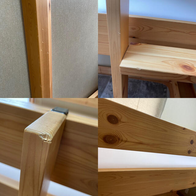 MUJI (無印良品) - 無印 パイン材ミドルベッドの通販 by ohana MUJI (無印良品) - 無印 パイン材ミドルベッドの通販 by ohana
